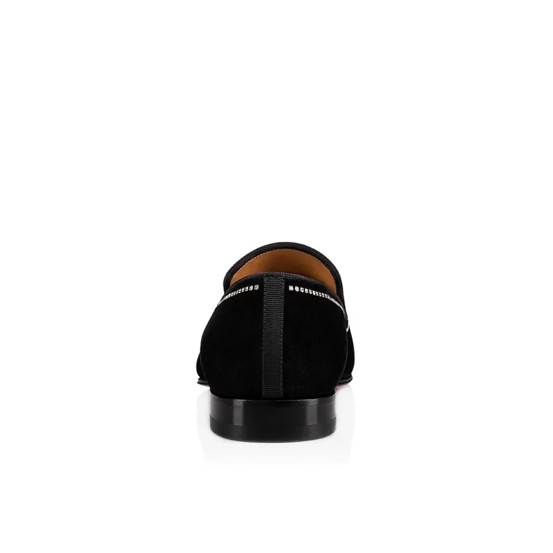 SHOOEGLE/Модные Мужские модельные туфли со стразами; черные кожаные лоферы; свадебные туфли высокого качества для вечеринок; размеры 38-47