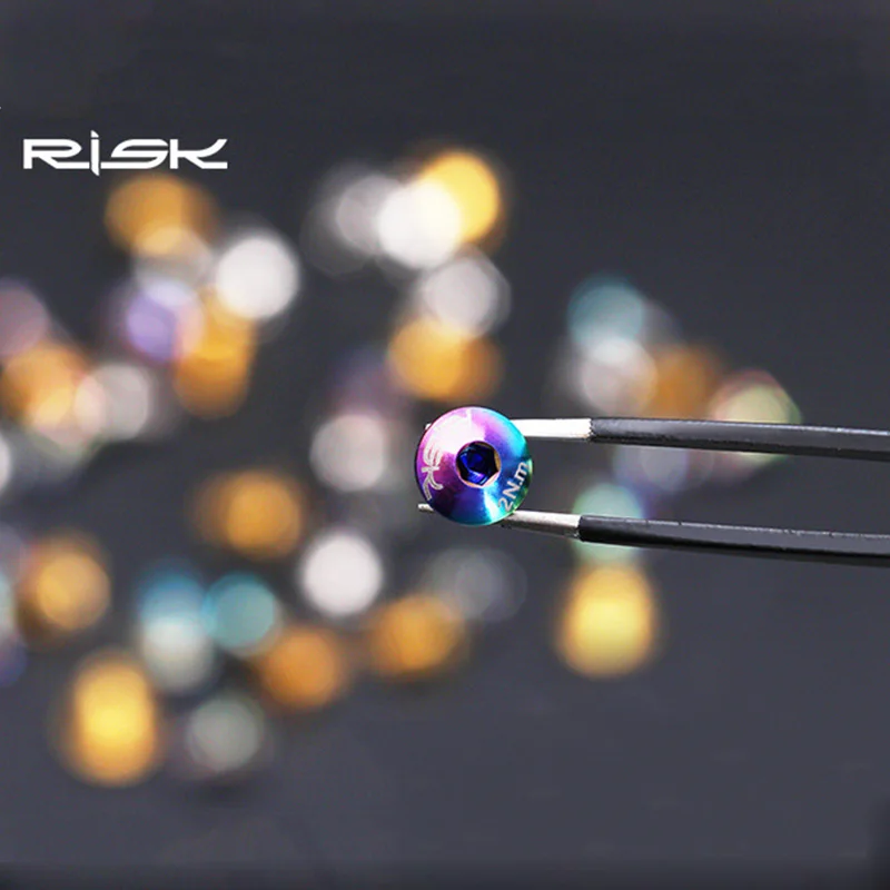 Супер легкий дисковый масляный титановый сплав Винты Набор RISK XT тормозной диск