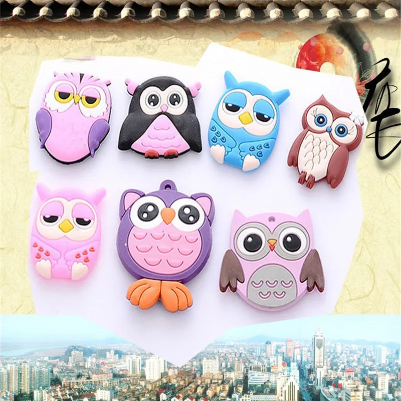 Милая Мини-доска для сообщений в виде совы магнитная доска на холодильник детей