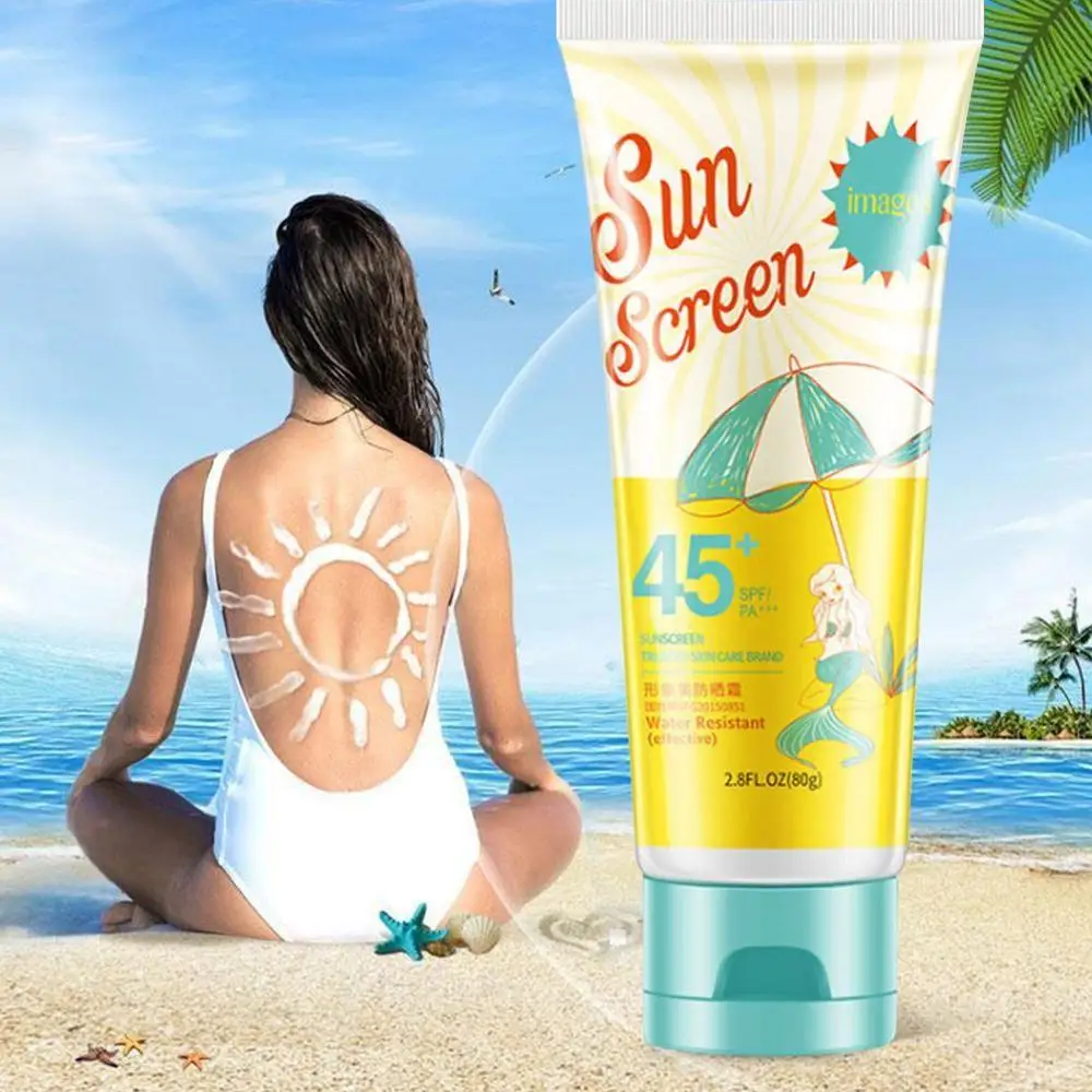 Изображения солнцезащитный крем для лица SPF30 + изоляция УФ тела водостойкий