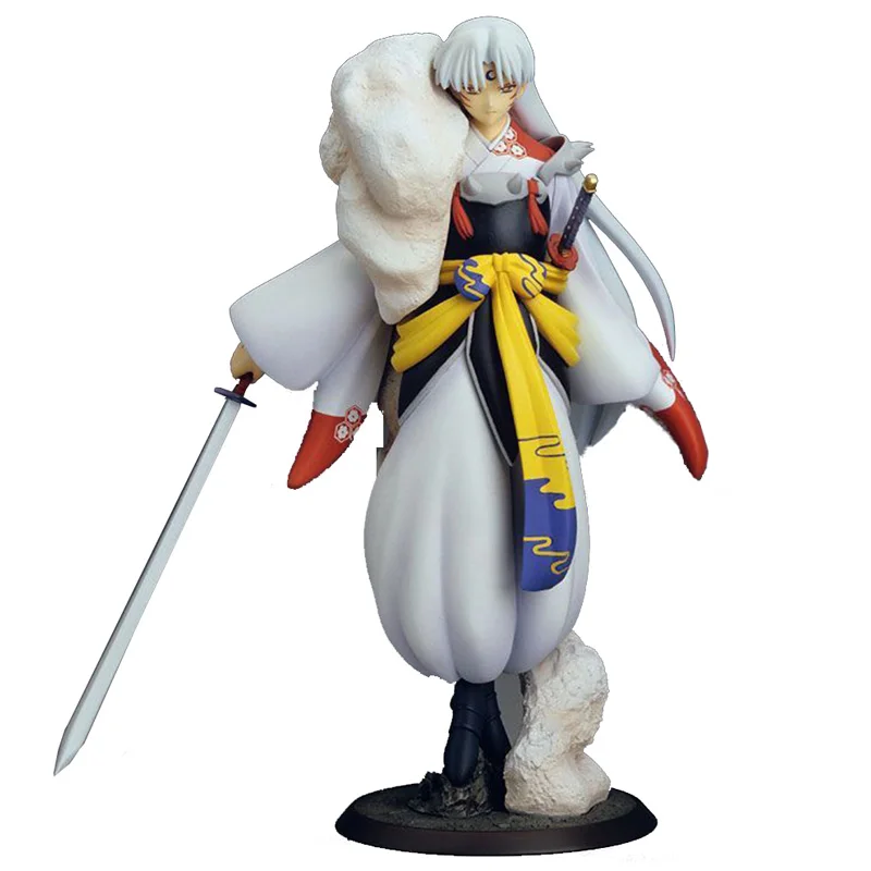 Экшн фигурка Inuyasha Sesshoumaru масштаб 1/8 окрашенная 25 см|Игровые фигурки и