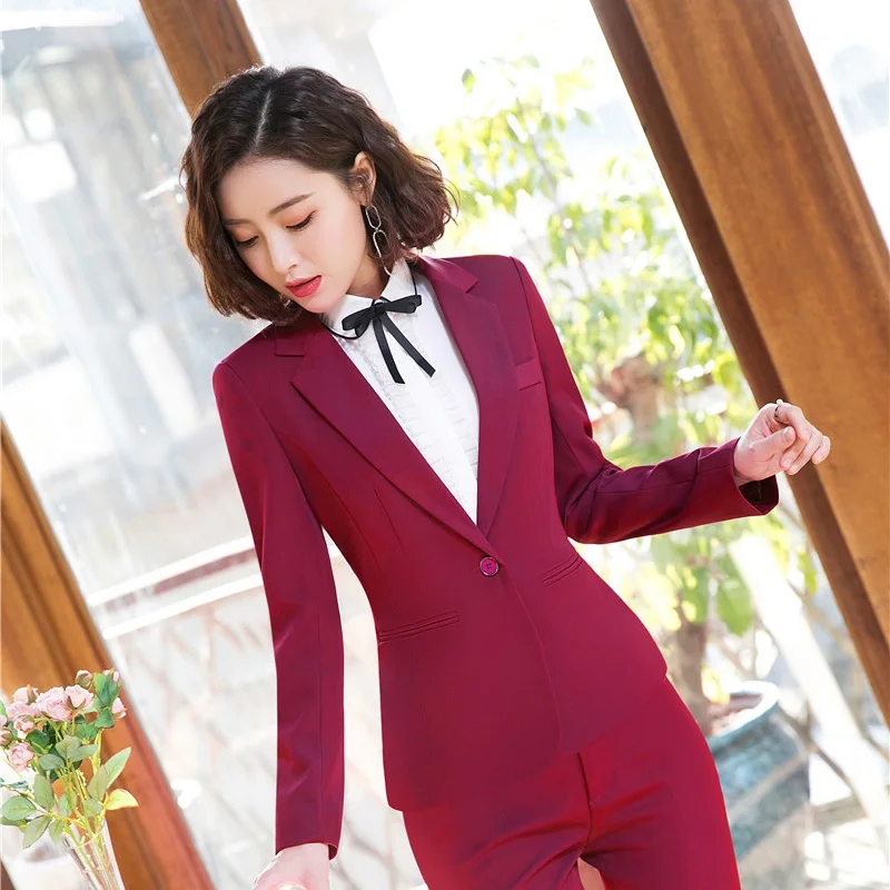 Новинка винная форма с длинным рукавом стильные женские блейзеры и куртки пальто