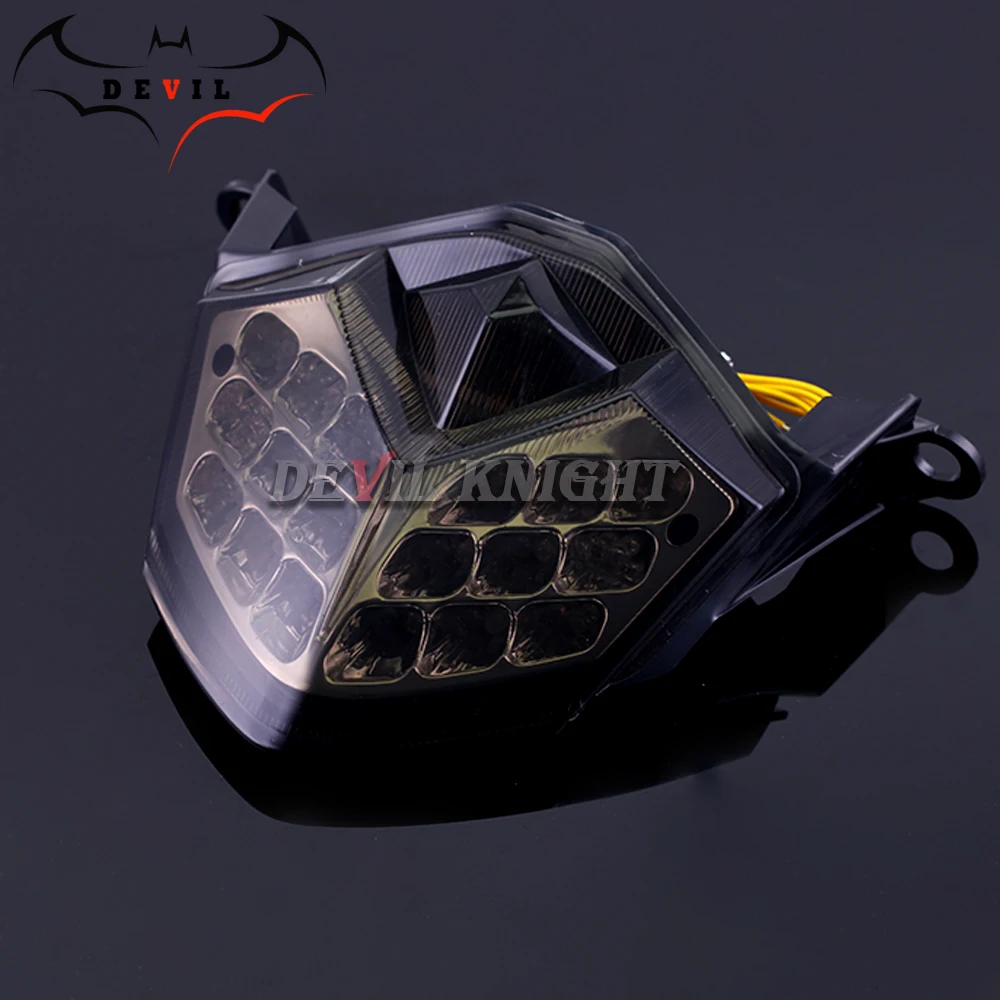 Для Kawasaki Ninja ZX-10R 6R 2008 2009 2010 08 задний фонарь Тормозные Сигналы поворота встроенная