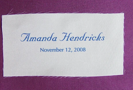 Бесплатная отправка индивидуальные тканые этикетки для любого бренда и