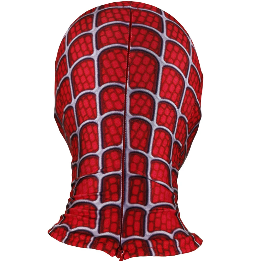 Новейшая маска Raimi Spider для косплея, маска супергероя с линзами, лайкра, маска Raimi Spdier