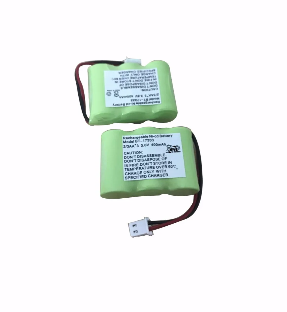 10 шт 3 6 V 400mAh NiMH беспроводная аккумуляторная батарея BT 17333 CPB9607 запасная деталь 163345