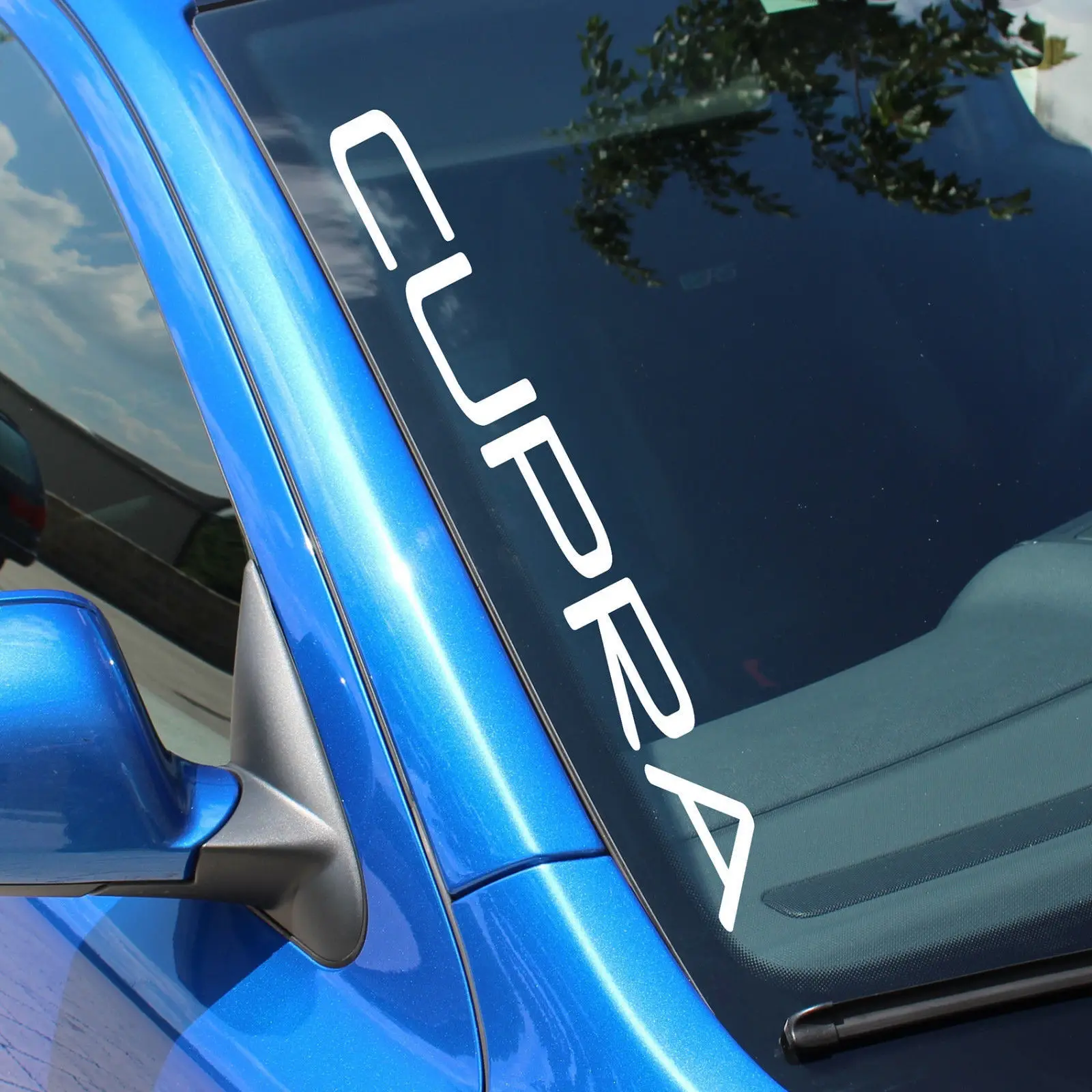 Наклейка на лобовое стекло CUPRA фольгированная наклейка для тюнинга