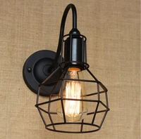 american industry wall lamps nostalgic vintage iron loft aisle wall lamp for balcony hm38