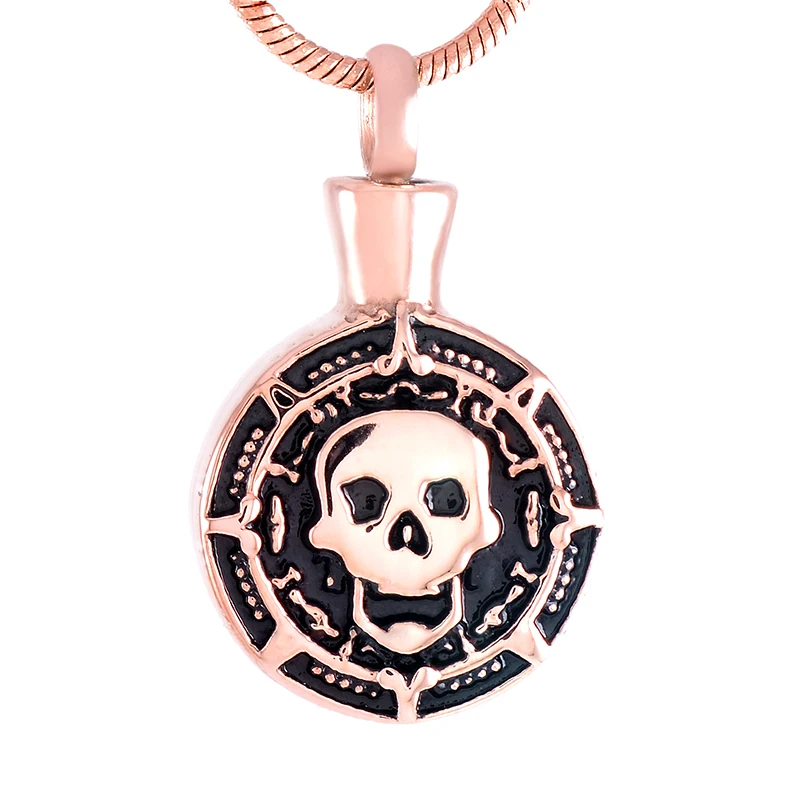 

Золотистый, розовый, черный кулон IJD9498 с покрытием «лопатка» для людей/прах питомца, ожерелье из нержавеющей стали, украшения для кремации, урны