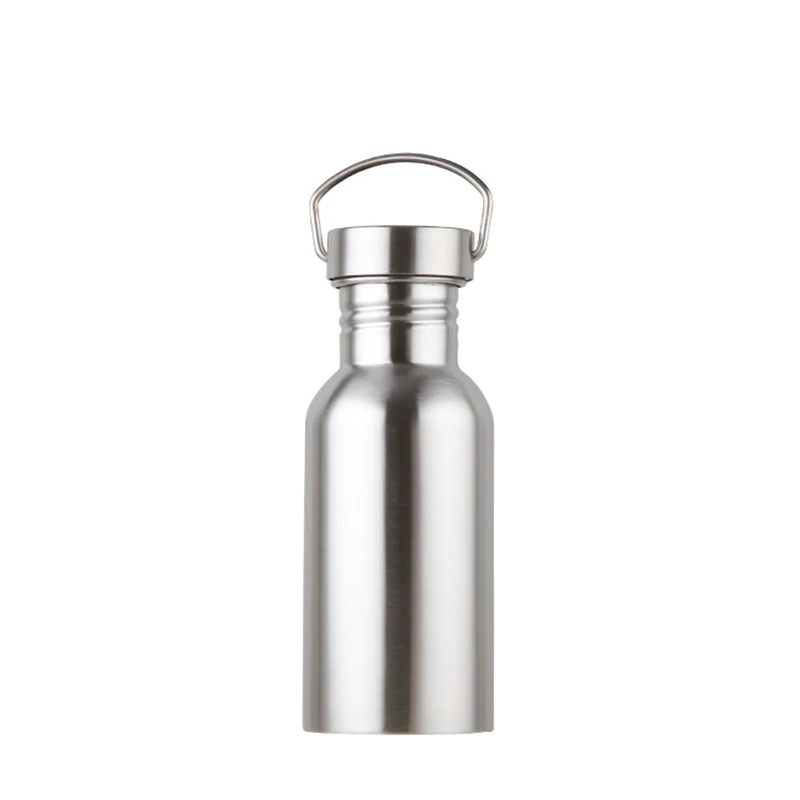 2018 New Brief Stainless Steel Water Bottles Single Floor Outdoor Sports Creative For Cycling Two Types Lids | Дом и сад