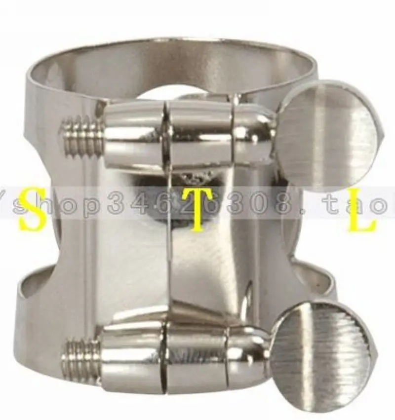 

5 pcs Bb soprano Clarinet metal ligature Nickel-plated Clarinet parts