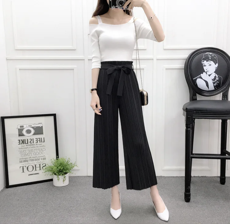 Летние 2017 женская обувь свободные Повседневное модные штаны Для женщин