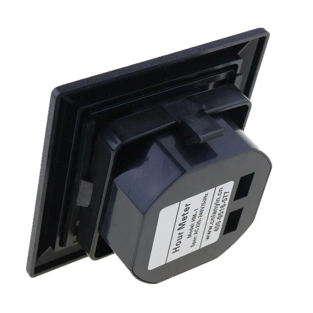 Новый 50 Гц переменного тока 24V 110V 220v счетчика Non сбрасываемый квадратный