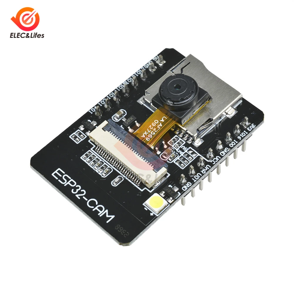 Двухъядерный ESP32S ESP32-CAM WiFi Bluetooth макетная плата Wi-Fi ESP32-S IEC SPI Серийный беспроводной модуль+ OV2640 модуль камеры