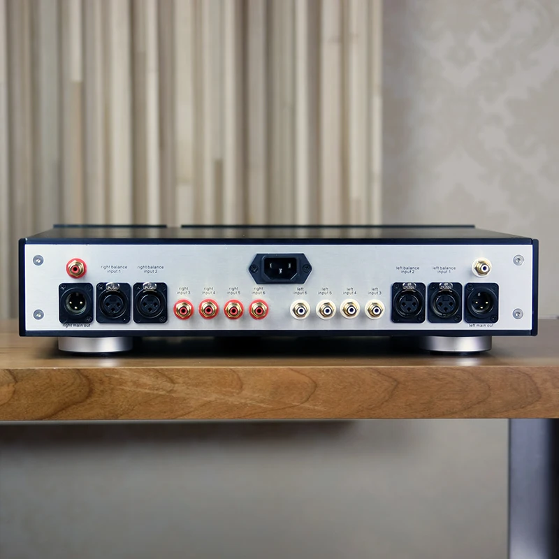 Nobsound роскошный полностью сбалансированный предусилитель Hi-Fi предусилитель XLR Вход светодиодный пульт дистанционного управления см. ML380s
