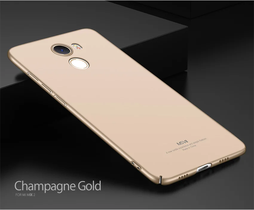 Msvii для сяо Mi Mix 2 Чехол Для Сяо Mi Mix 2 Чехол Ультра тонкий полная защита ПК матовый Жесткий Защитный чехол для Mix2