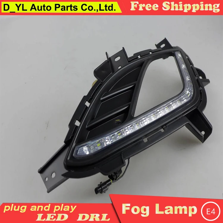 &quotL&quot модель LED DRL автомобильный Стайлинг для Hyundai Elantra 2012.2013.2014 светодиодные