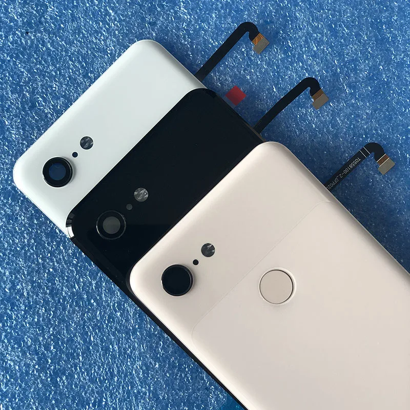 Для 5," htc Google Pixel 3 Axisinternational стеклянная задняя крышка для батареи чехол+ отпечаток пальца+ стеклянный объектив для Google Pixel 3