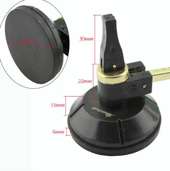 

5.5cm Dia Black Rubber Pad Oil Feed Glass Circle Cutter Suction Cup