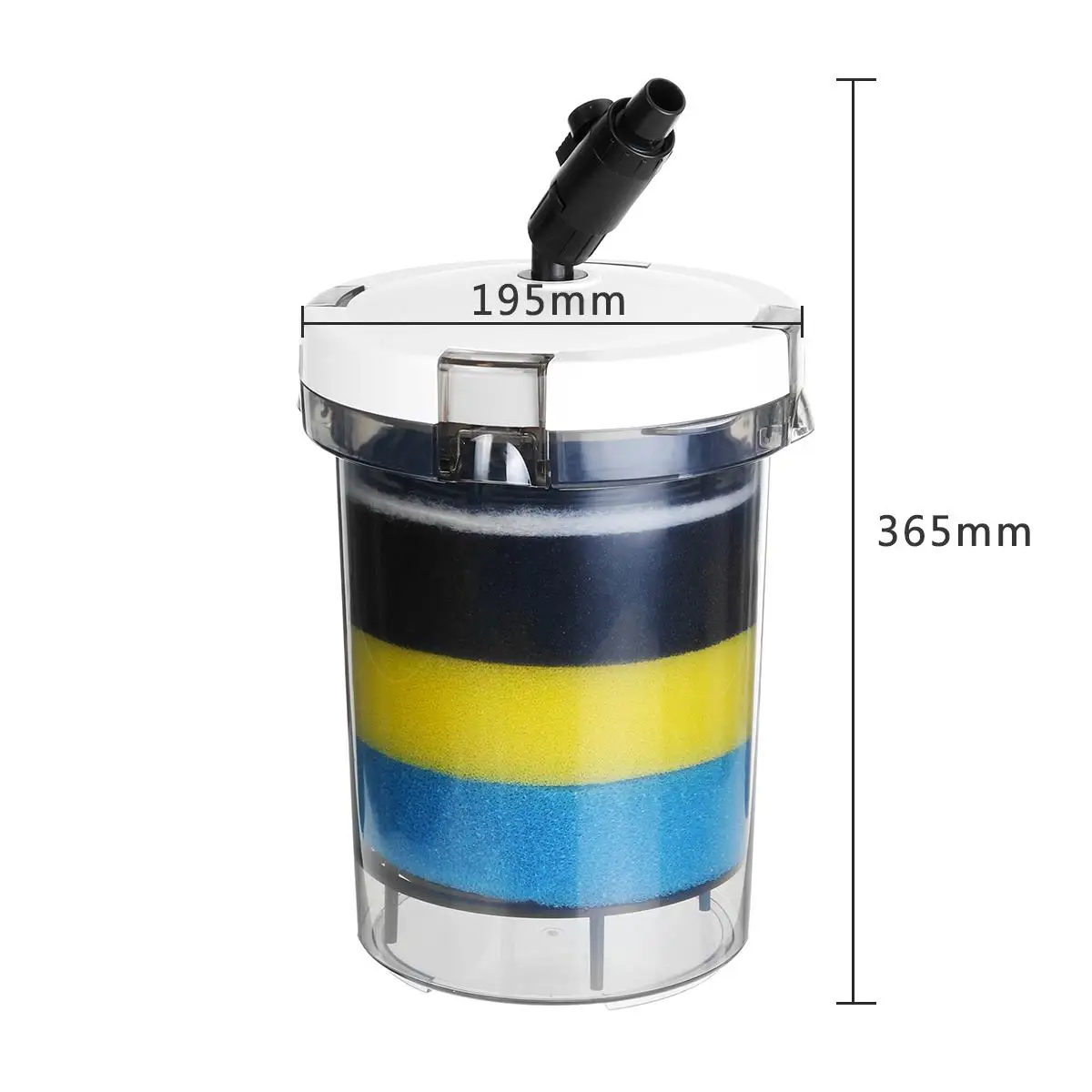 Аквариумный фильтр для аквариума ультратихий внешний аквариумный с ведром 220 240 В