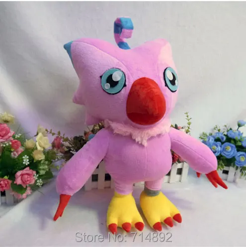 Piyomon Плюшевая Игрушка Аниме Digimon Adventure Takenouchi Sora pet patamon 45 см Высокое качество
