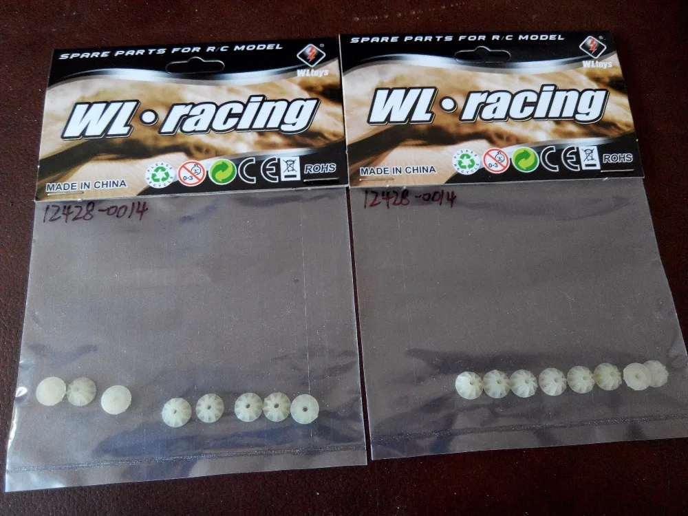 

Wltoys 12428 12423 RC автомобильные запасные части 12428-0014 12T дифференциальный скоростной астероид Шестерня 2 комплекта