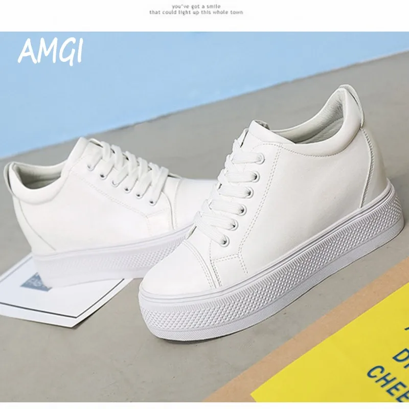 Новинка 2017 года поступление высокие кожаные Лоферы для женщин обувь на