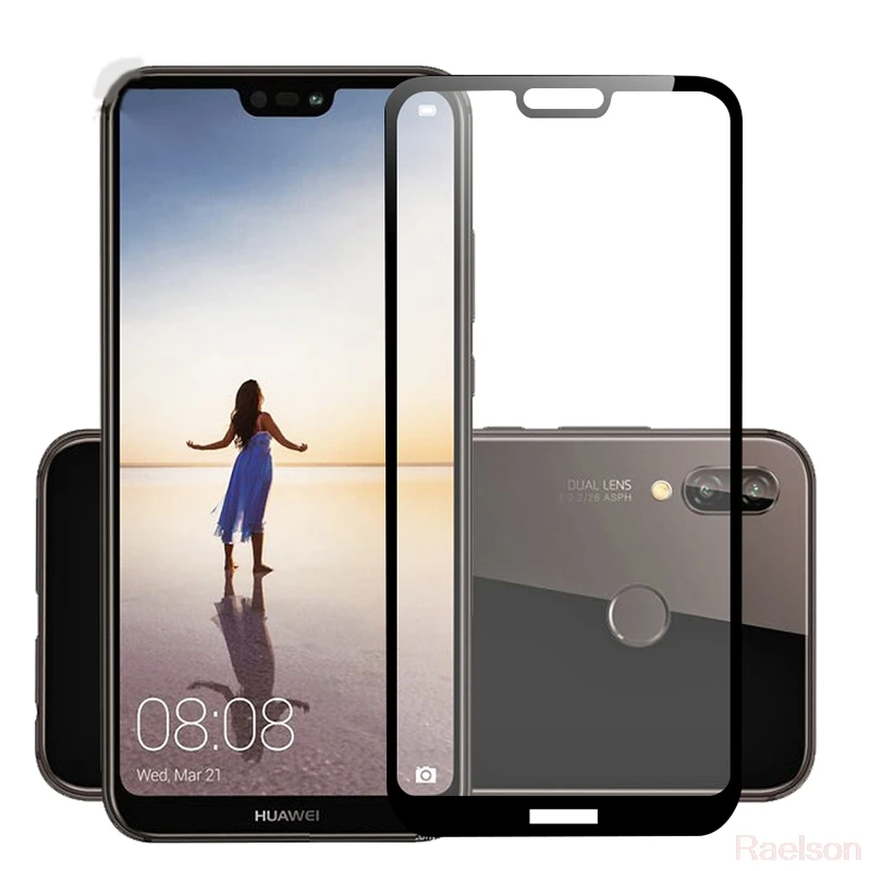 Full Cover Tempered Glass For Huawei P20 Pro P10 Lite P9 P8 2017 Screen Protector Honor 9 3D 9H glass film | Мобильные телефоны и