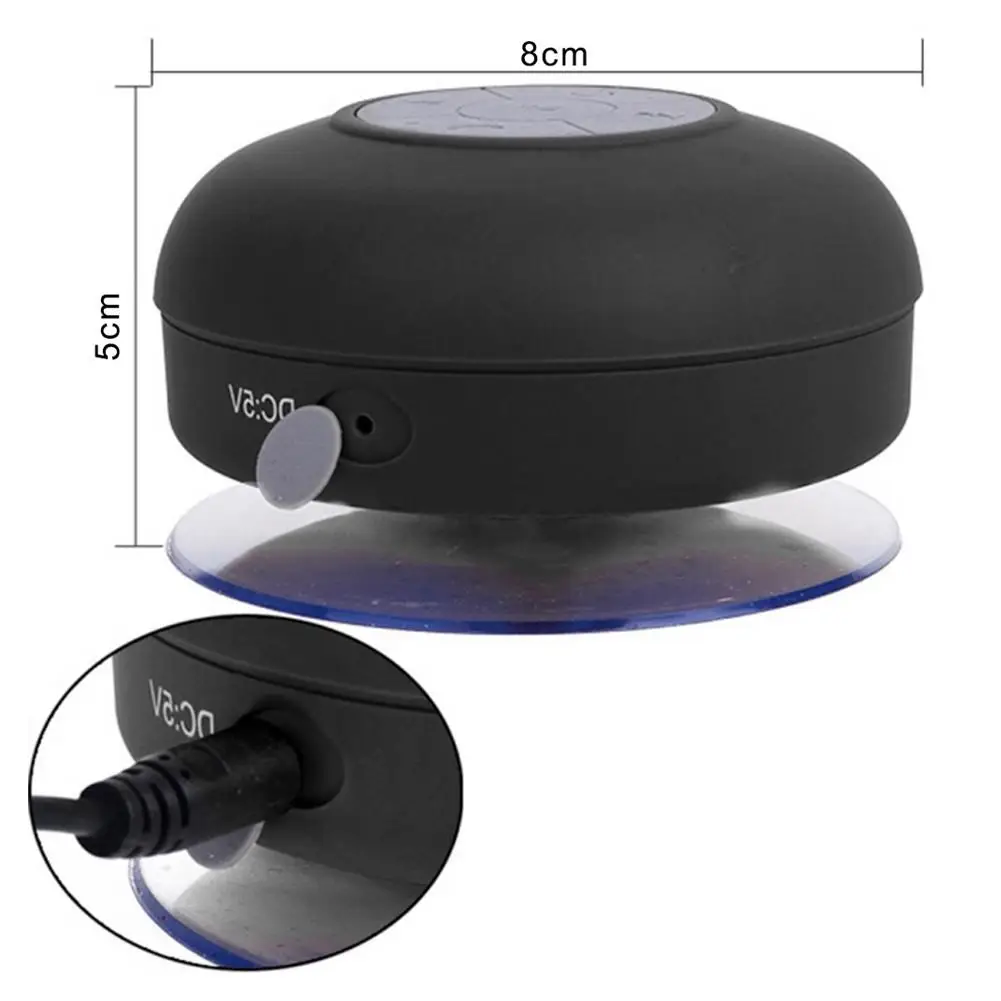 Мини беспроводной Bluetooth динамик водонепроницаемый силиконовый Hands free Микрофон