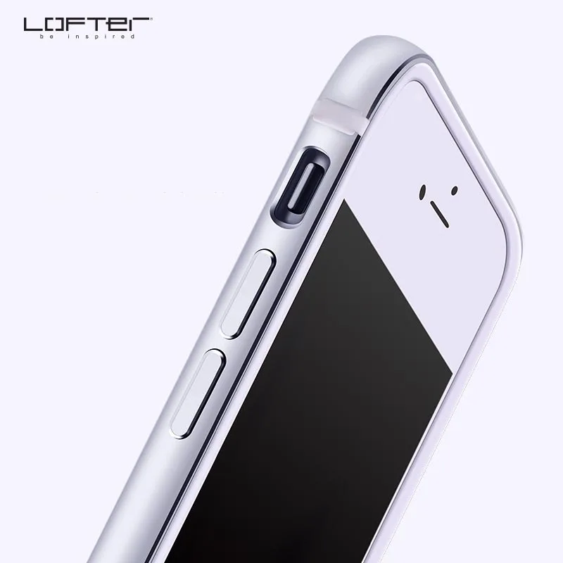 Алюминиевый металлический бампер для iPhone 7 Plus тонкий каркас чехол телефона с