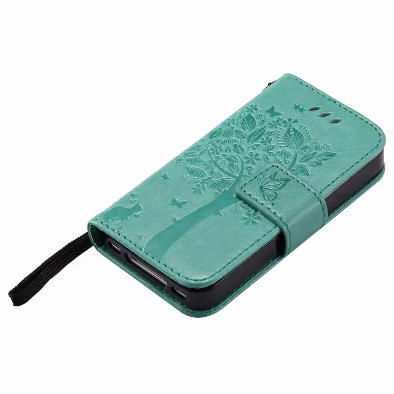 Для Coque iPhone 4S чехол кожаный бумажник откидная крышка iPhone 4S чехол для телефона для Apple iPhone 4 4S Чехол подставка с отделением для карт