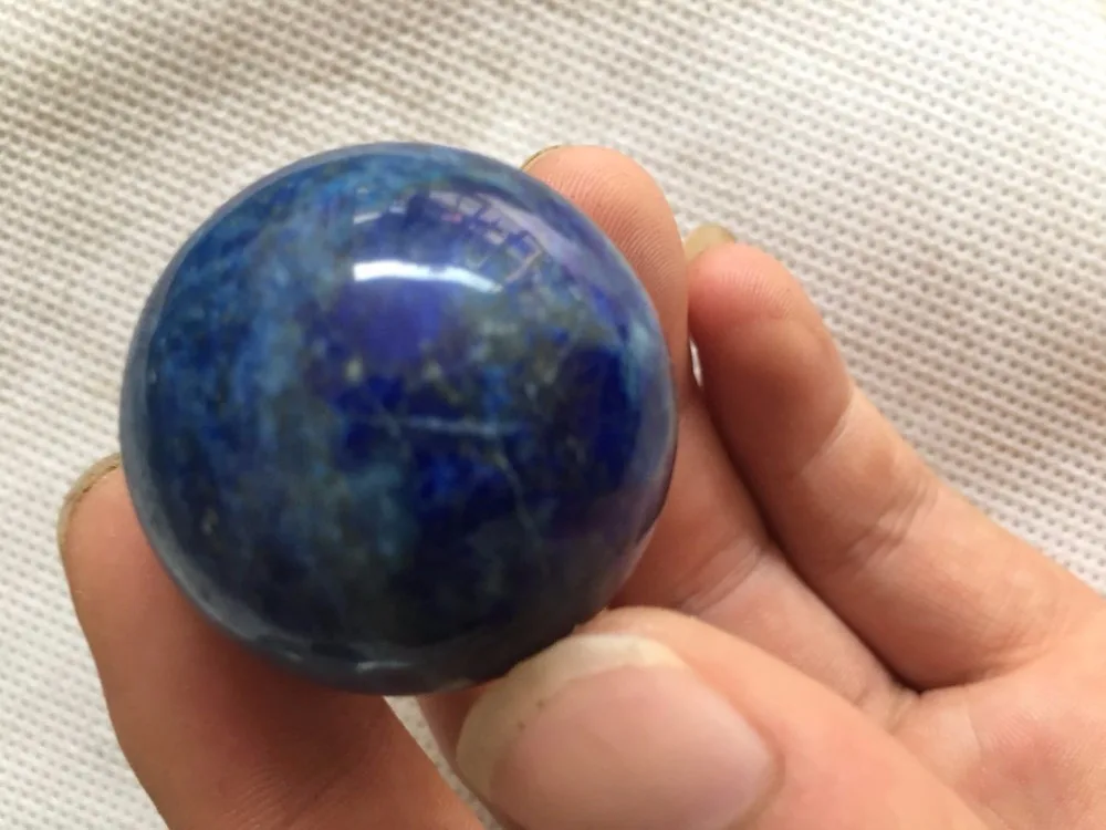 4 pieces a set of natural crystal balls lapis lazuli fluorite white green ghost stone | Дом и сад