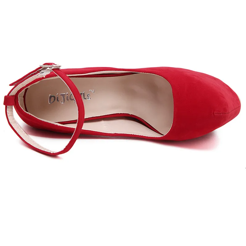 Женские босоножки на высоком каблуке 19 см с ремешком туфли лодочки шпильке