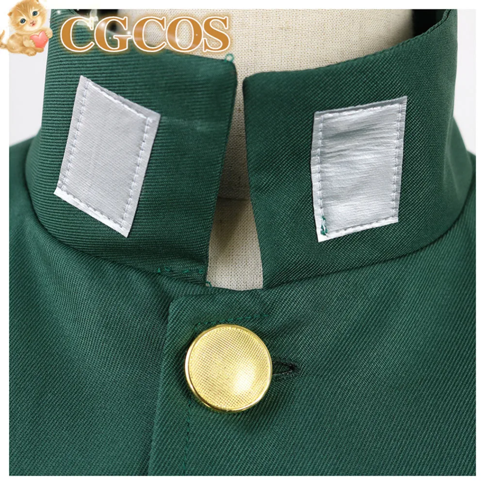 Cgcos Экспресс! Аниме Косплэй костюм JoJo невероятное приключение Нориаки Kakyoin на