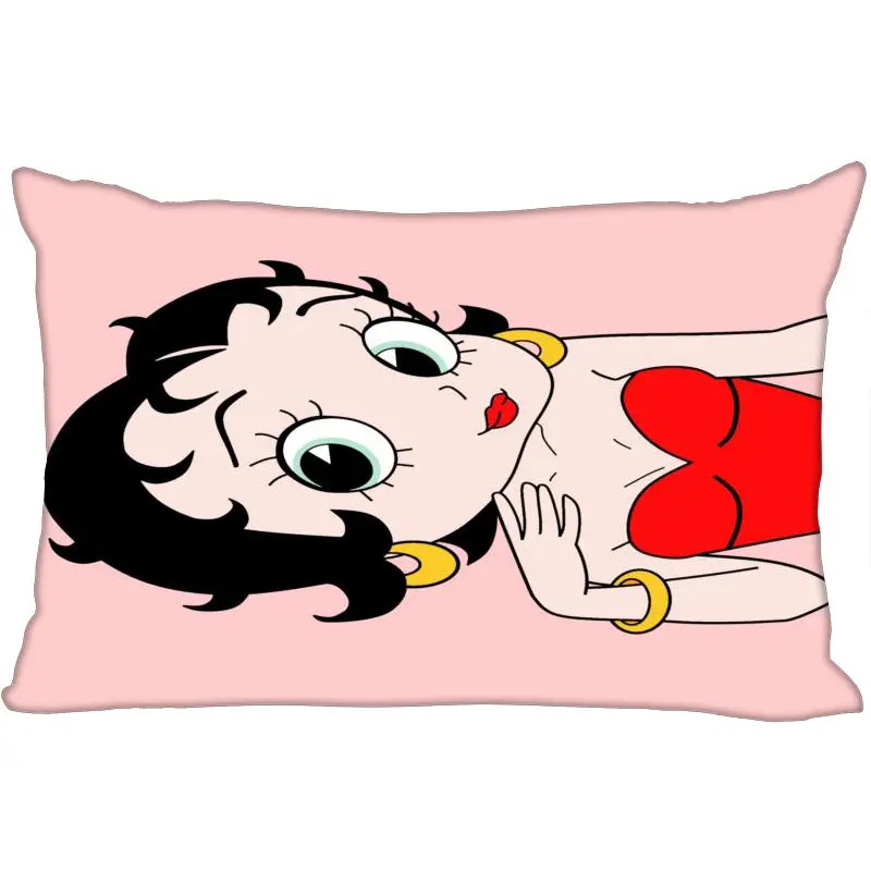 Пользовательские Betty Boop Новое поступление прямоугольник наволочки для подушек