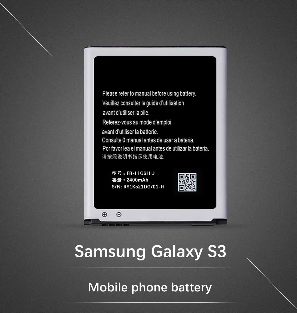 Аккумуляторная батарея для samsung Galaxy S3 i9300 i9082 i9060 i9301 Grand Duos Neo 2100mAh батареи для samsung S3 батарея NFC