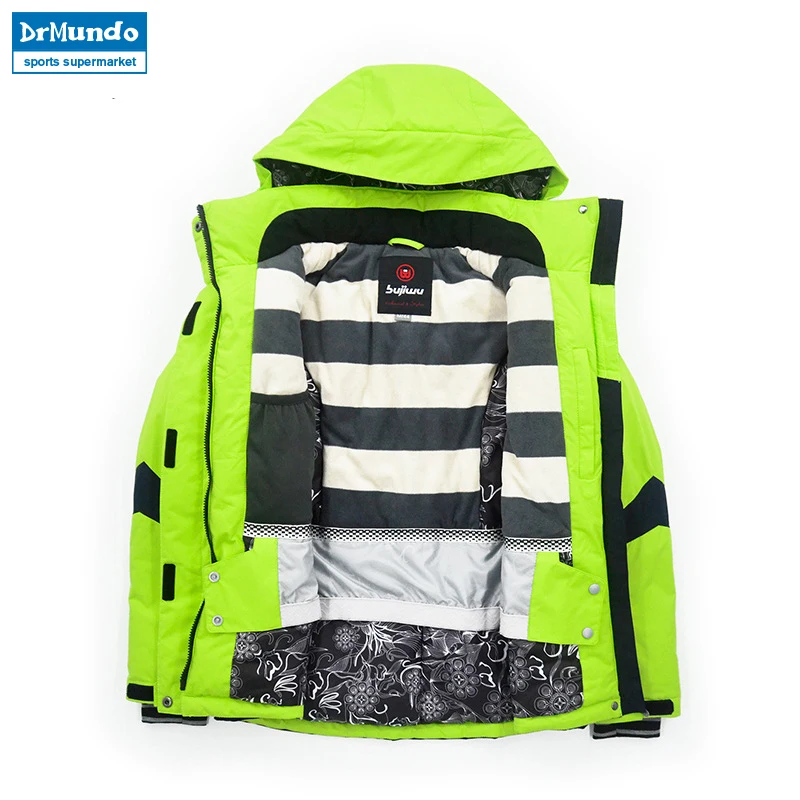 Новинка 2018 Женская лыжная куртка размер S-XXL водонепроницаемая Лыжная зимняя