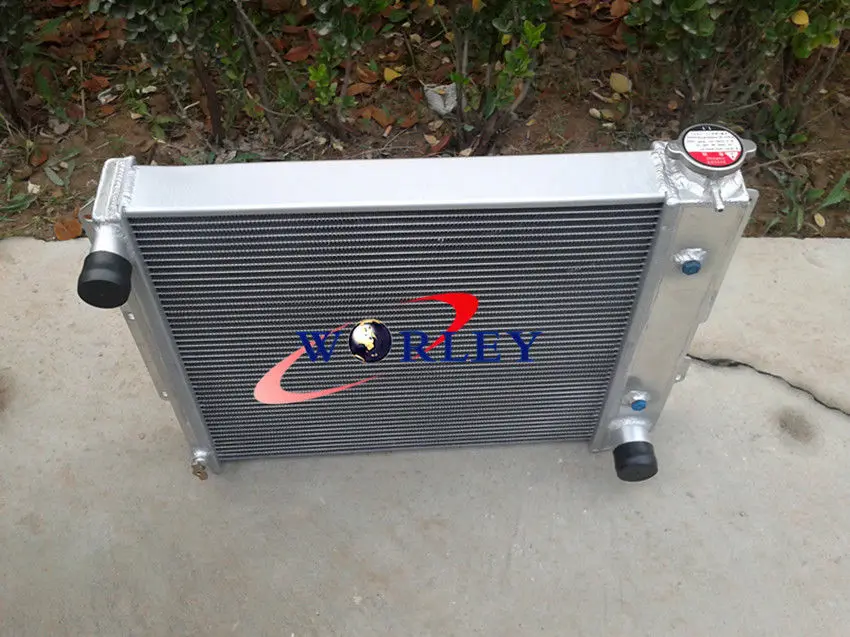 

3 ROW 1987-2002 For Jeep Wrangler YJ & TJ Aluminum Radiator w/ Chevy V8 Engine