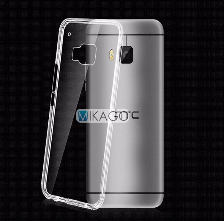 Прозрачный Мягкий ТПУ силиконовый 5,0 для htc One M9 Чехол для htc One M9 Чехол для задней панели сотового телефона чехол