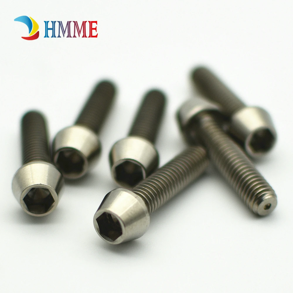 Титановые болты быстрое для велосипеда длинное сиденье штифт конусная головка