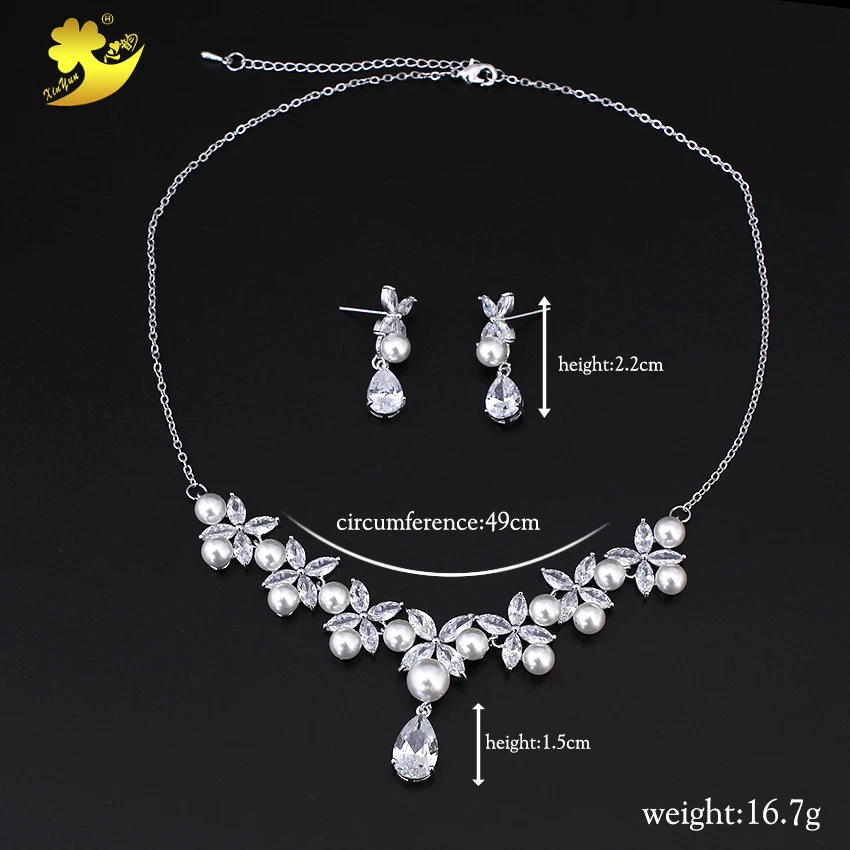 Xinyun свадебное ожерелье с женской модой Свадебные Элегантные подарки платье