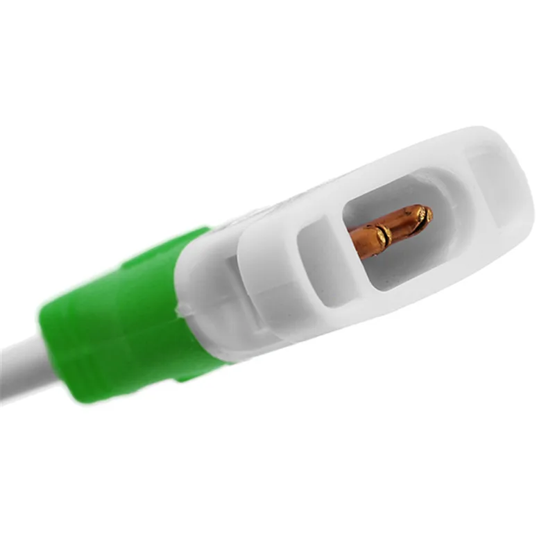 CLAITE 2 Pin оранжевый зеленый серый разъем провода кабель для мужской женский светодиодный светильник
