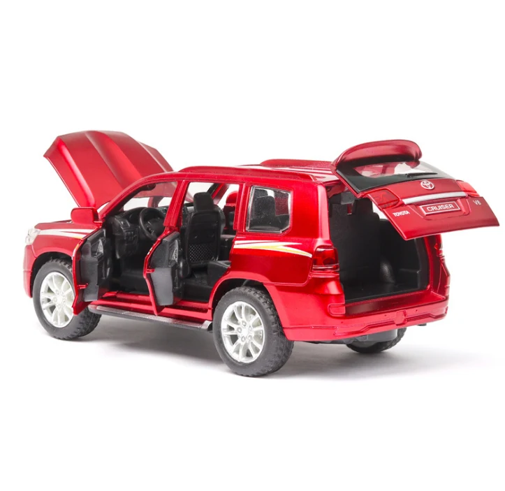 Игрушечный автомобиль TOYOTA LAND CRUISER Prado металлическая игрушечная машинка из сплава