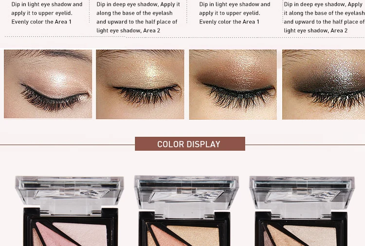 FLAMINGO Brand Eye Shadow Palette Makeup Pearlescent Matte Long Lasting Waterproof Not Blooming Eye Shadow Disk LM52002A
