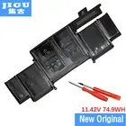 JIGU Бесплатная доставка Новый оригинальный аккумулятор A1582 для Apple для Macbook PRO Retina 13 дюймов A1502 2015 год