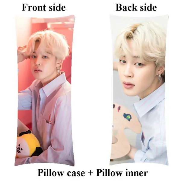 pillow Новая девушка Bangtan мальчики длинная подушка парк Jimin объятия тела Подушка включает внутренний настроить - Цвет: pillow