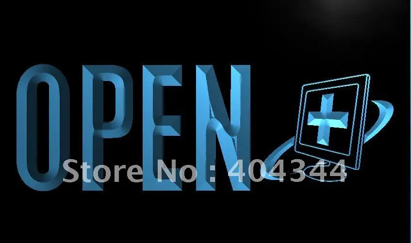 

LK758- OPEN Computer Repair Expert LED Neon Light Sign home decor crafts