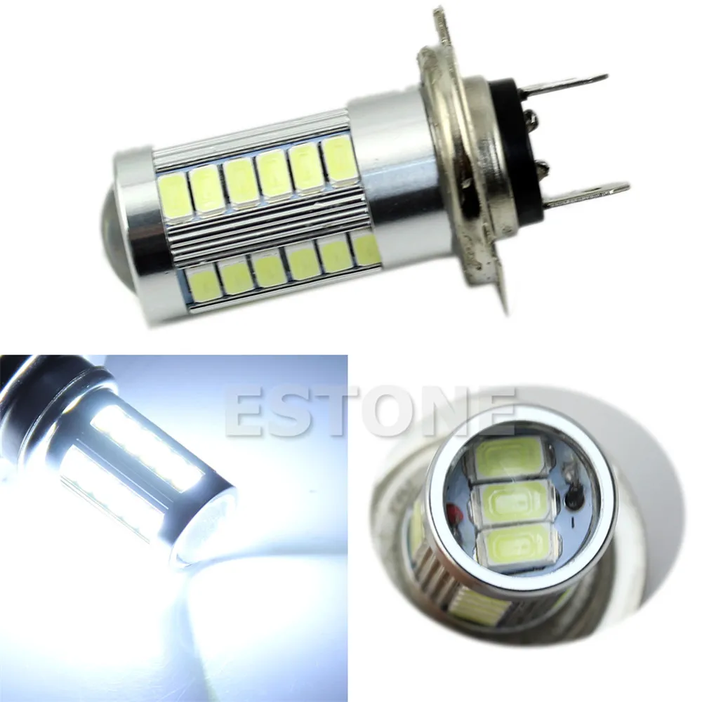 

YAM H7 Super Bright 12V White 5630 SMD 33-LED Auto Car Fog Driving Light Lamp Bulb