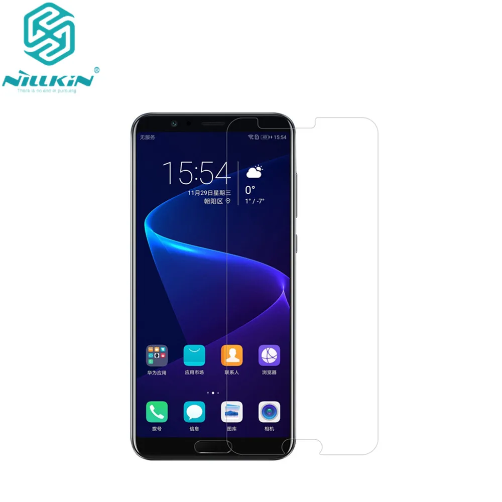 2 шт./лот Huawei Honor V10 NILLKIN кристально прозрачная защитная пленка или Антибликовая