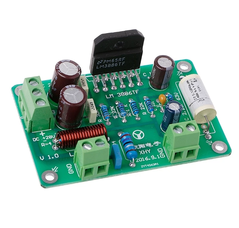 LM3886TF HiFi моно 68 Вт 4 Ом аудио усилитель мощности плата AMP 50 Вт/38 8 собранная оптовая